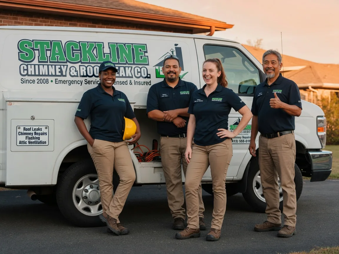 Chimney flashing repair company in Saint Mary, MO